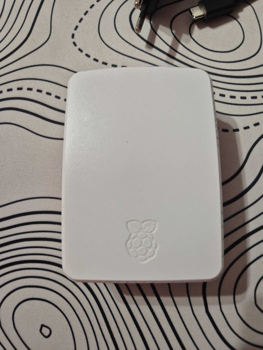 Raspberry Pi 5 4gb Ram– Carcasă oficială cu ventilator, heatsync + Alimentator USB-C, fără card microSD