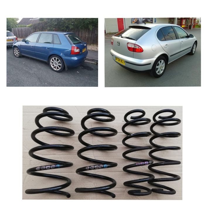 Set arcuri STOCK fata spate compatibil audi a3 8L leon golf 4 1.9 tdi