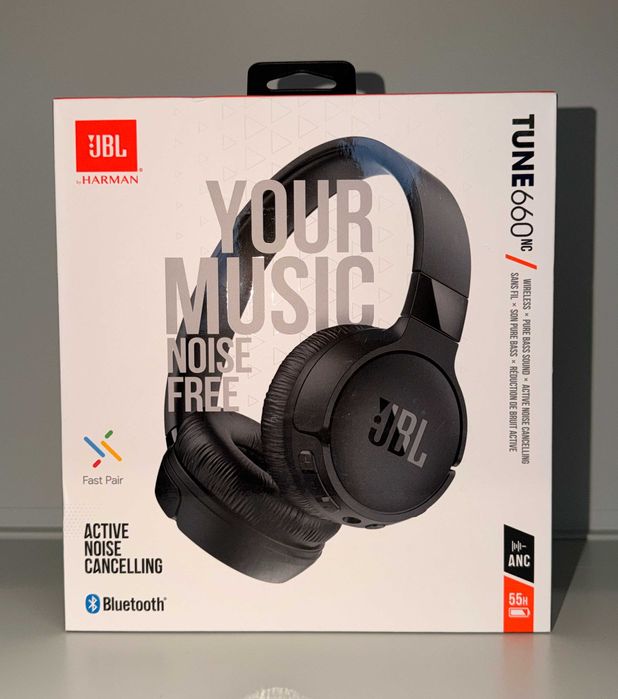 JBL Harmann Tune 600NC Black