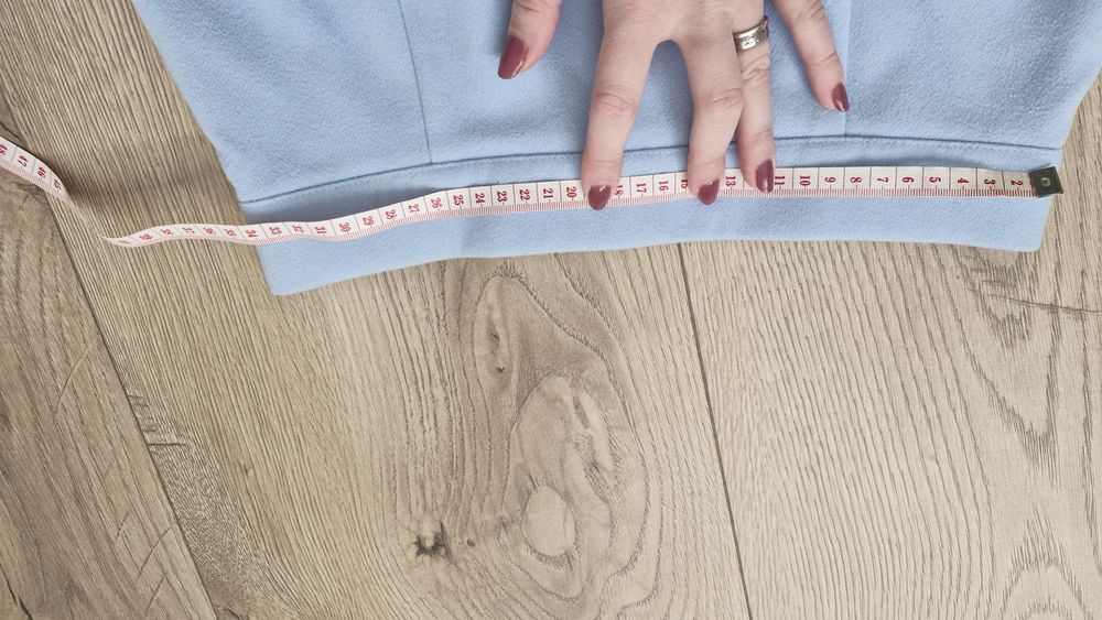 Vând fustă baby blue