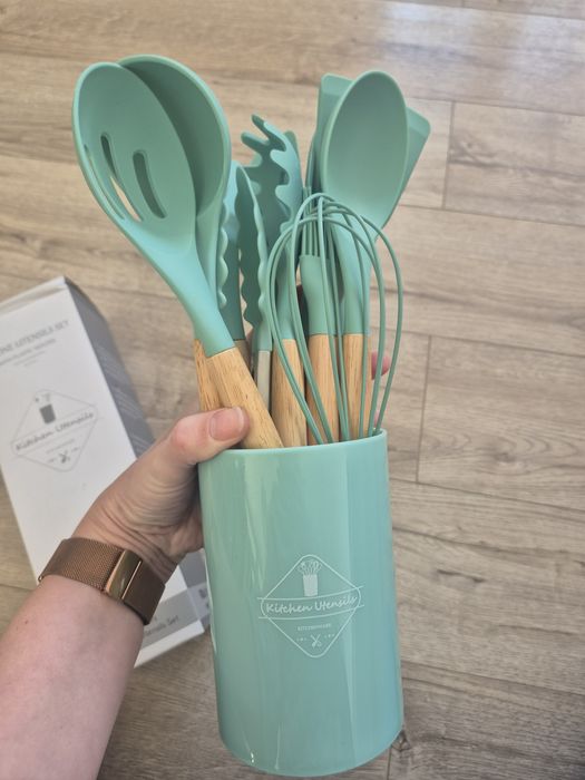 Set ustensile de bucătărie din silicon