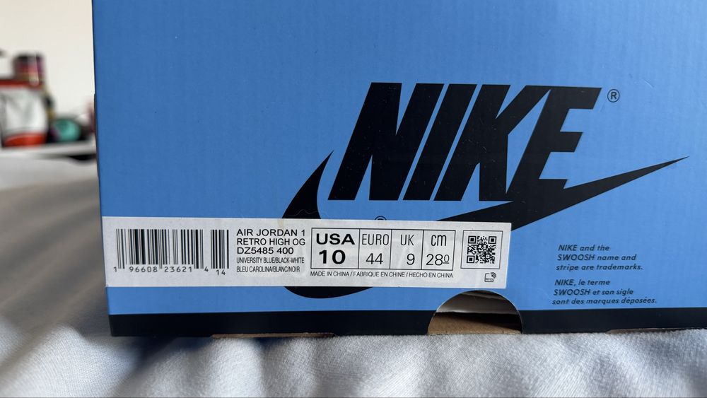 Jordan 1 High UNC Blue