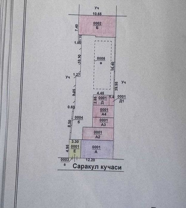 Главная дорога Сараракулька Земля 4,6 соток фасад 15.30 метров