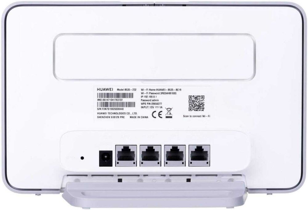 Huawei B535-232a, 4G LTE Router CPE 3, White