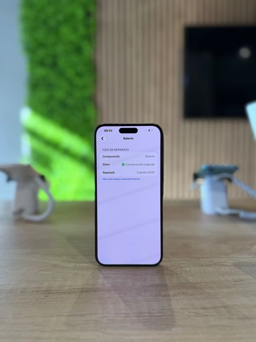 **ATSGSM.RO** iPhone 15 Pro Max 256Gb Blue/Baterie100%/Fact+Gar 12 luni