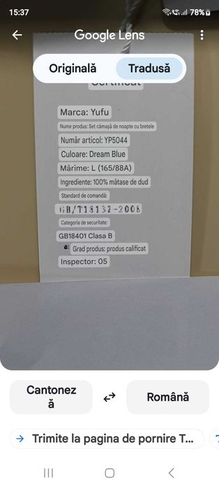 Halat de lux unisex 100% matase naturala