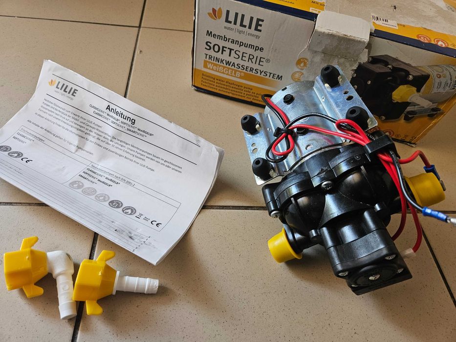 Alimentatie pompa apa Lilie LS204 rulota irigat