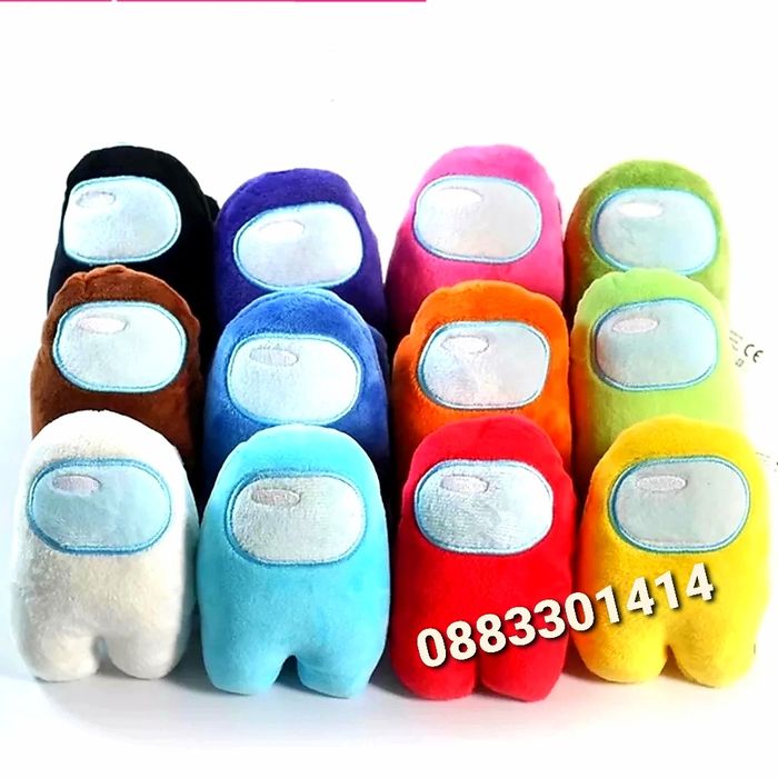 Among us Амонг ъс Плюшени играчки Amongus