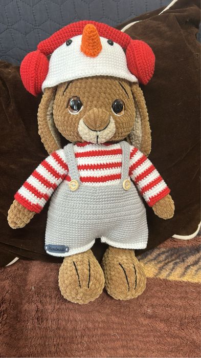 Зайче детска играчка