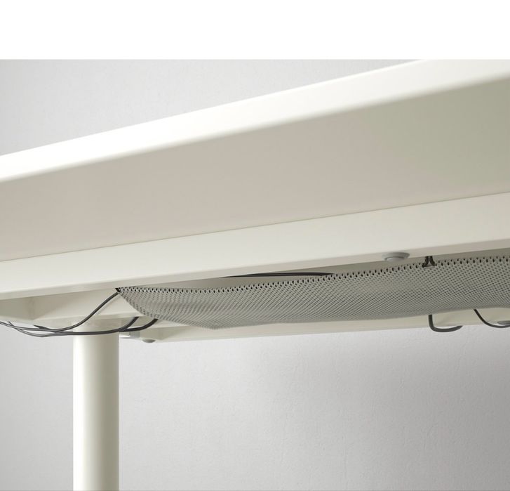 Birou IKEA BEKANT 160x80 cm – alb – stare bună