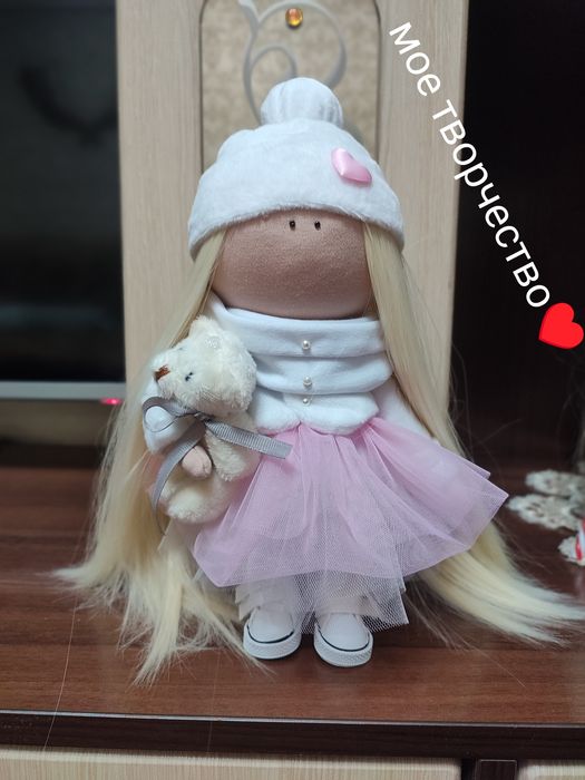 Интерьерные куклы ручной работы.