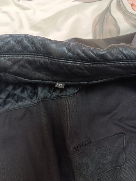 Кожаная куртка мужская