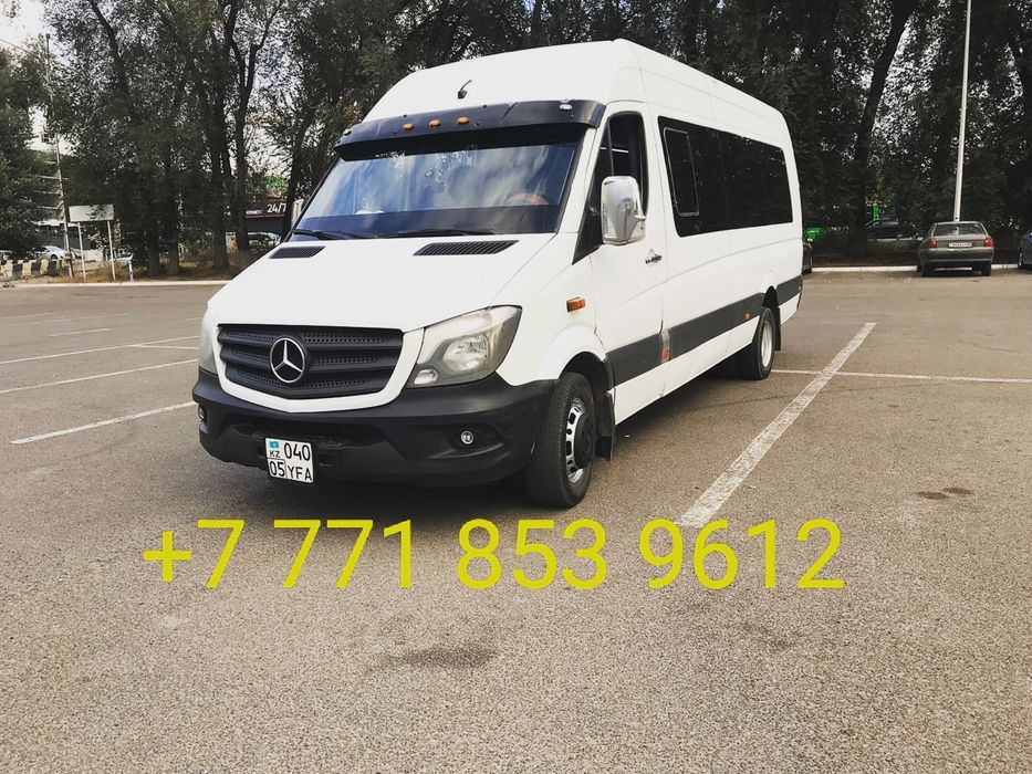 Аренда спринтера. Автобус. Микроавтобус. Минивэн.  Алакол Капшагай