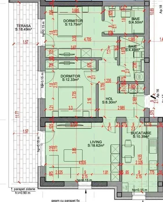 Apartament 3 Camere De Vanzare Theodor Pallady Direct Dezvoltator