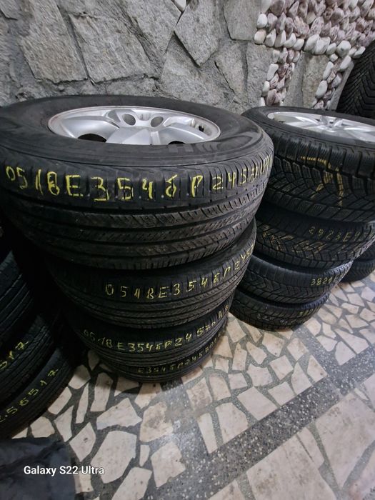 KIA Sorento16 цола джанти 5x139.1+гуми Замъка Ямбол