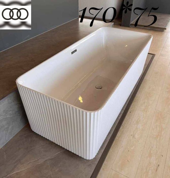 Ванна отдельностоящая с хорошим качеством размеры 150см 160см 170см