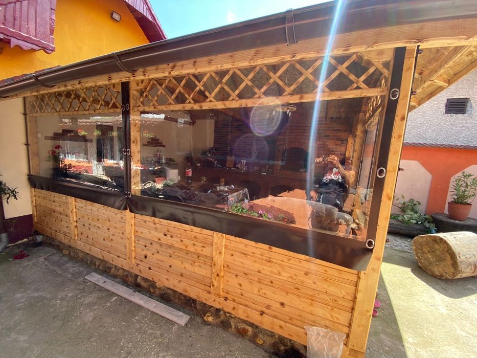 Folie pentru închiderea teraselor si foisoarelor, folii terasa transpa