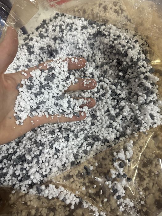 Granule polistiren 0.25m3/sac sau 250litri/sac