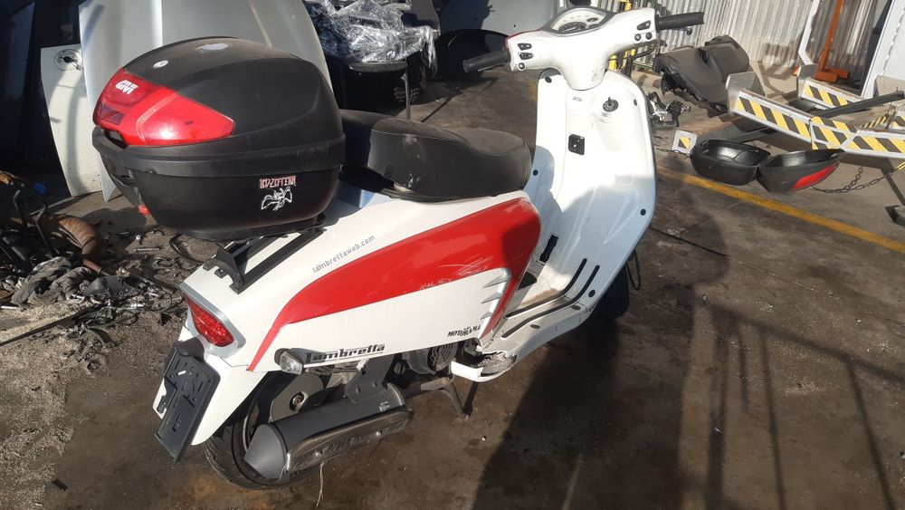 Скутер Ламбрета(Lambreta)-На части