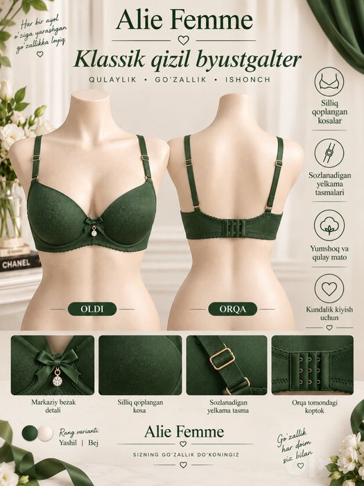 Ayol va qizlar uchun ichki kiyimlar