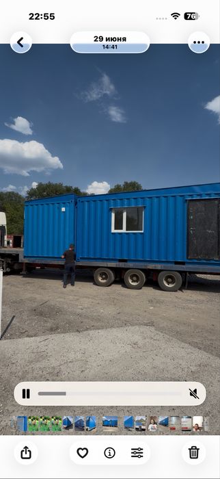 Контейнеры утепленные для вахтовых поселков