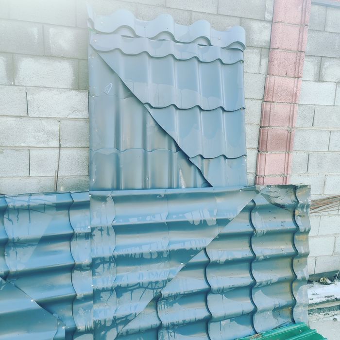 Ворота с калитками временные