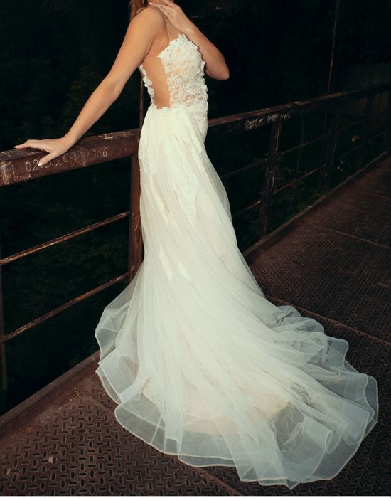 Утонченное, нежное свадебное платье!