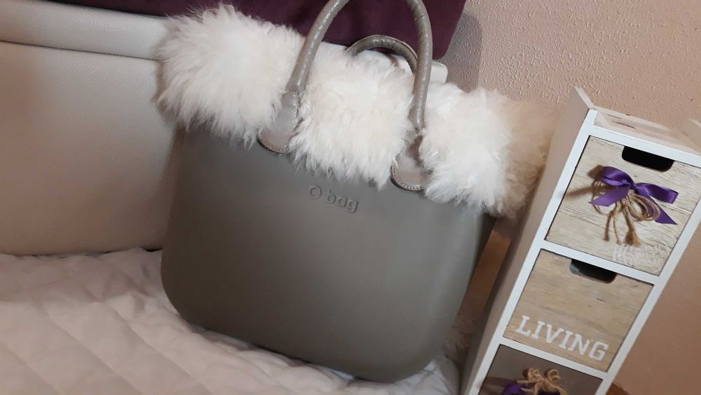 Зимен аксесоар Обаг Obag кожа лисица