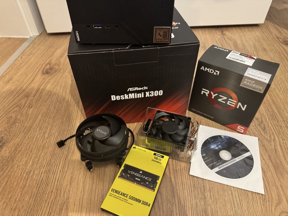 Asrock deskmini x300, Ryzen 5 5600G, 16gb ddr 4, ssd 960 gb Brasov