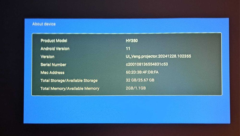 Videoproiector Magcubic HY350, 1080P Full HD