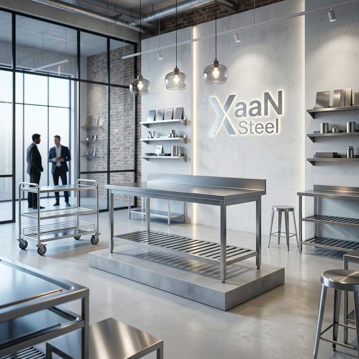 XaaN Steel: Премиум Столы из Нержавейки | Sifatli Nerjaveyka Stollar