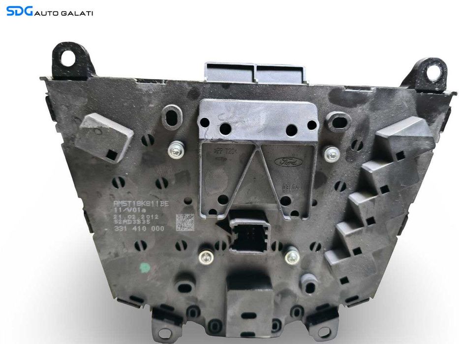 Panou Buton Butoane Comanda Control Radio CD Player Navigatie Volum Avarii Inchidere Centralizata Ford Focus 3 2010 - 2015 Cod AM5T-18K811-BE [LS0707]