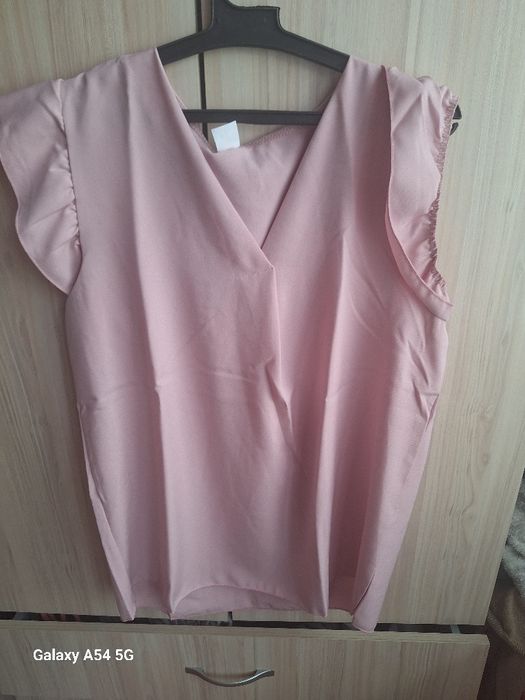 Дамска блуза  със къдрици