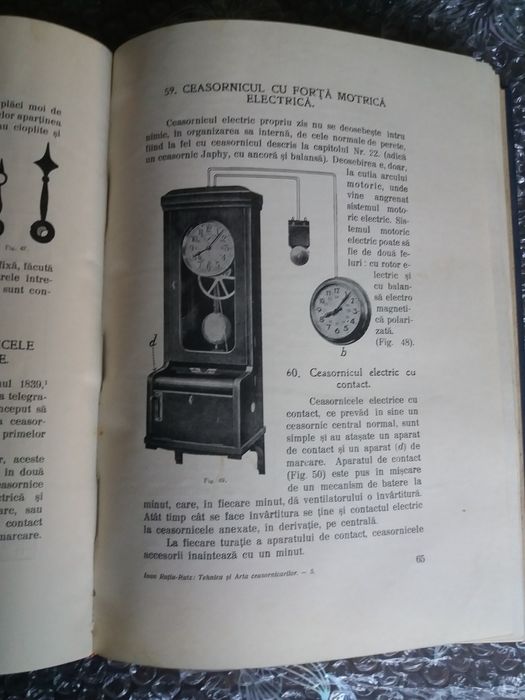 Tehnica si arta ceasornicarilor giuvaergiilor