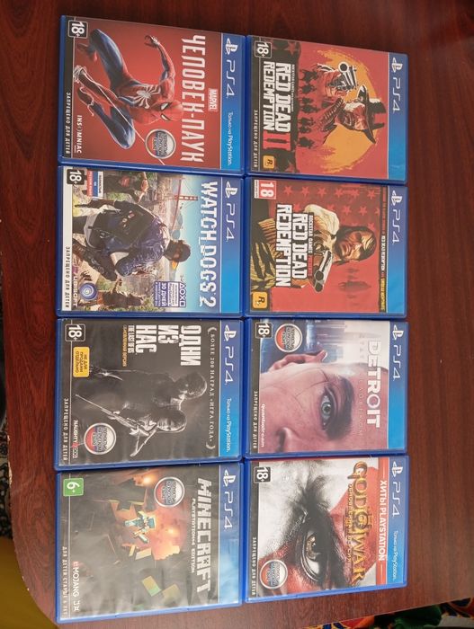 Продам либо обменяю диски для пс4