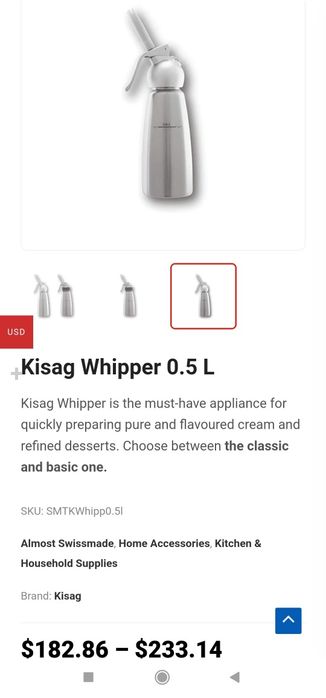 Cana ornat frisca Kisag