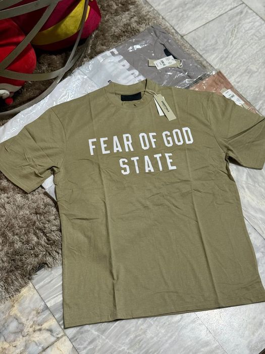 Essentials fear of God Egypt state мъжка тениска есентиалс размер S