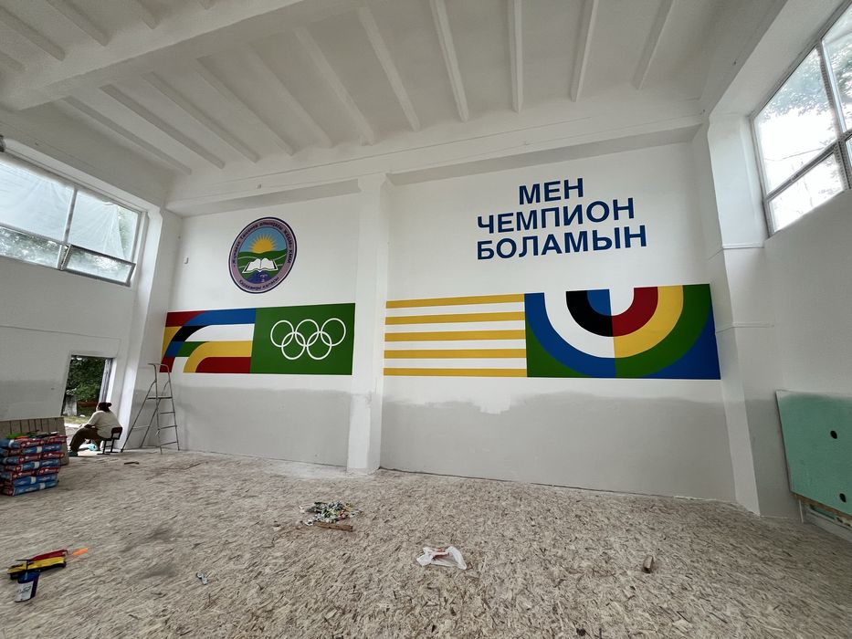 Роспись, оформление стен