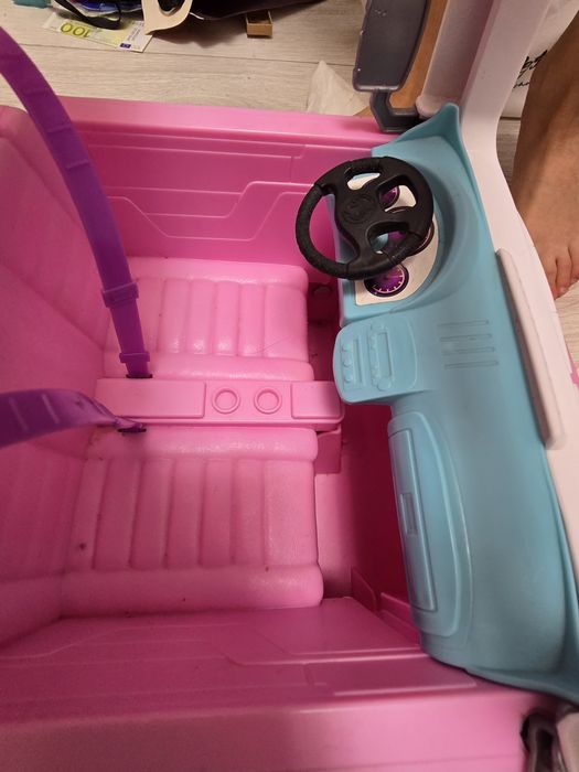 Rulota Barbie Camper transformabila multe zone de joaca predare locala