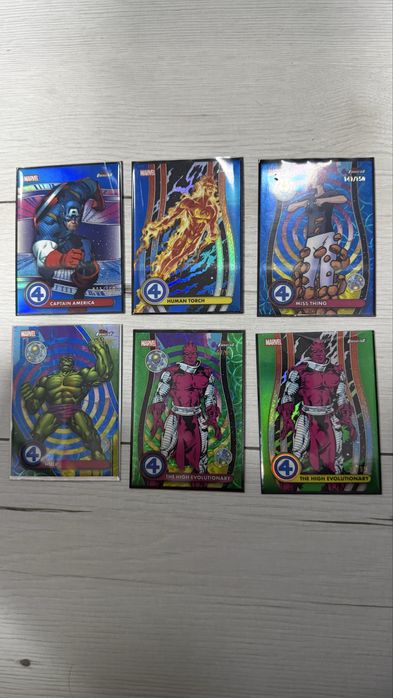 Marvel topps карти