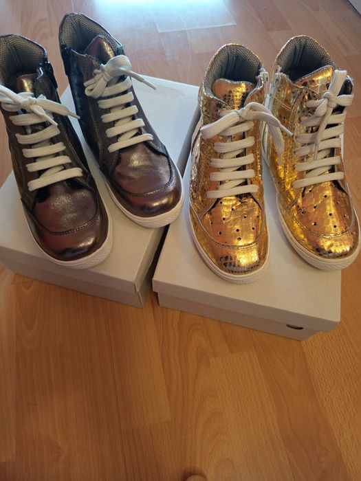 Ортопедични обувки естествена кожа