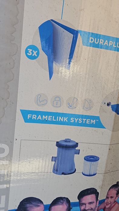 Каркасный бассейн Bestway steel pro