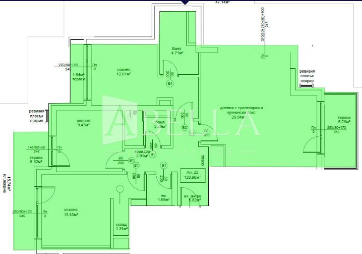 Многостаен в София-Овча Купел 2 площ 137 цена 300000