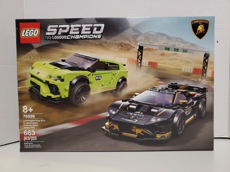 LEGO 76899  Speed Champions: Lamborghini Urus St-X & Huracan Super Trofeo 76899