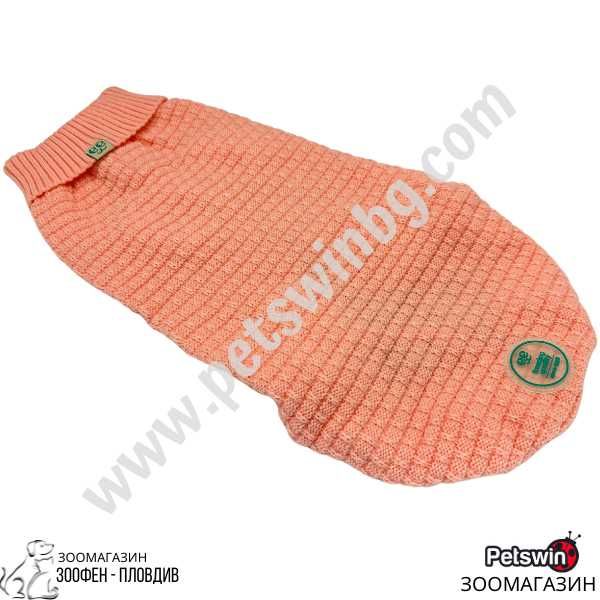 Пуловер за Куче/Коте-7 размера-Frapp Salmon-Сьомгова разцветка-Freedog