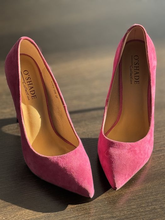 туфли замша натуральная