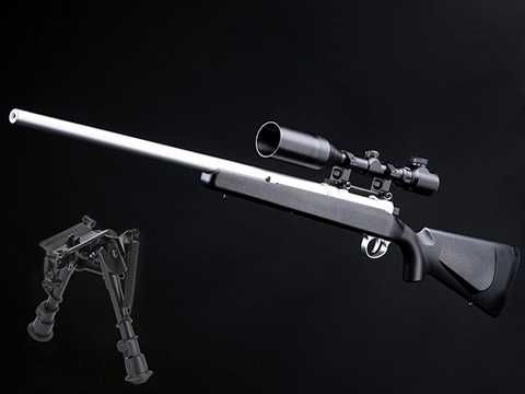 ~ARMA MODIFICATA~ Pusca Manuala-Munitie (Metal) Airsoft VANATOARE