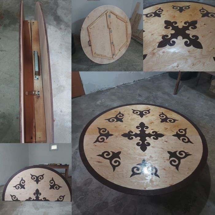 Жиналмалы жер стол