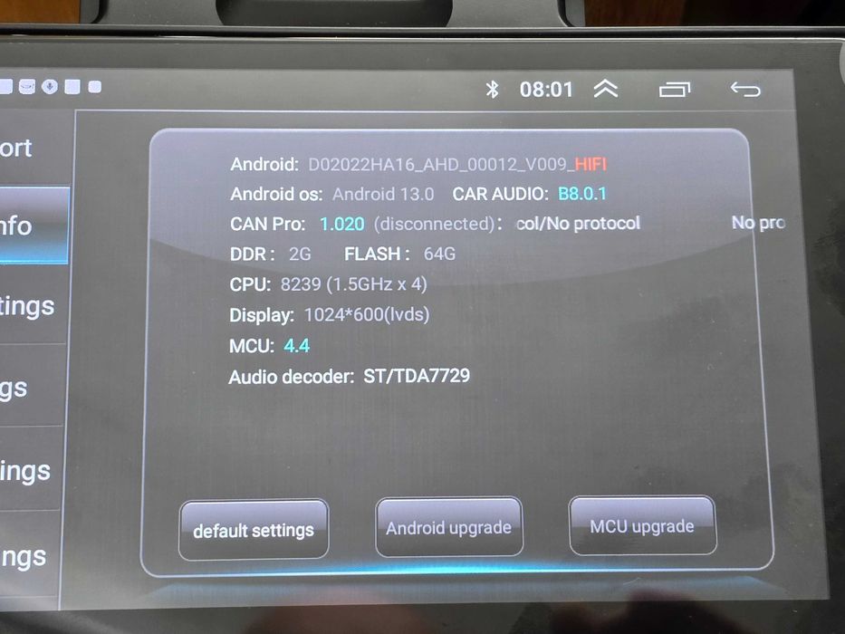 Navigatie Android 9 inch 2GB/64GB nou