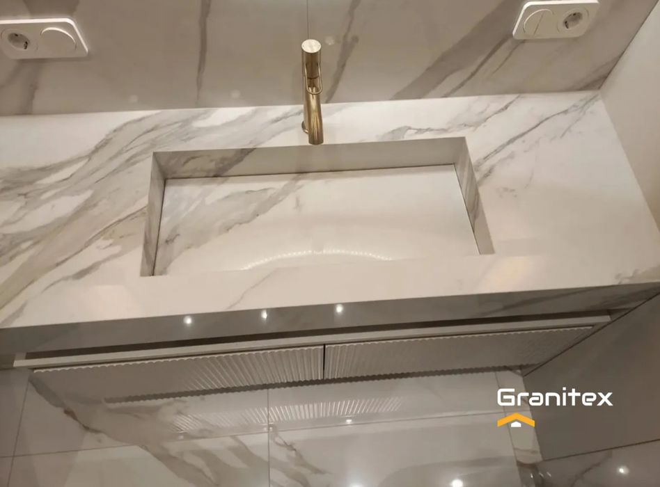 Раковина из керамагранита от Granitex